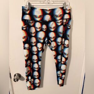 CVG Alien print leggings XL
